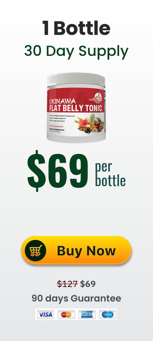 Okinawa Flat Belly Tonic - 1 Bottle